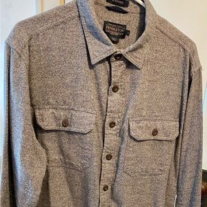 Vintage Pendleton Burnside Shirt Men’s Size Large Grey